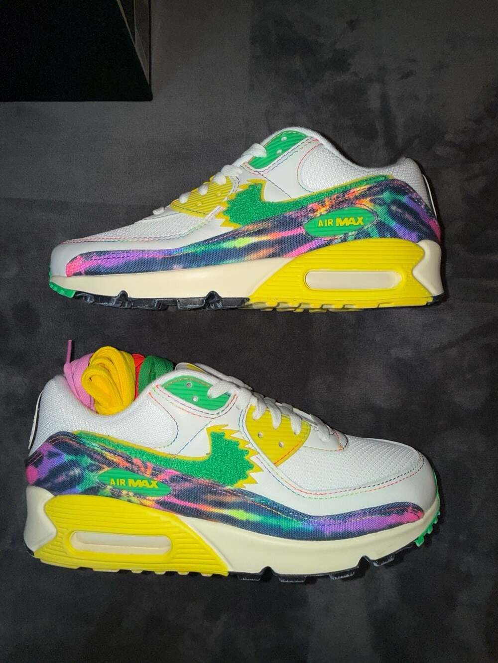 Grateful Dead x Univ of Oregon Air Max 90 Grateful Ducks size 8.5M/10W - Picture 2 of 7